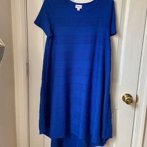 Royal Blue LuLaRoe high low dress